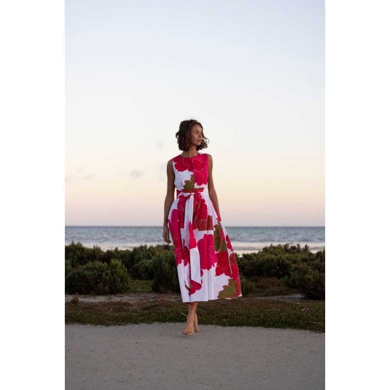 Bougainvillea Midi Dress - Dress
