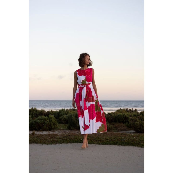Bougainvillea Midi Dress - Dress