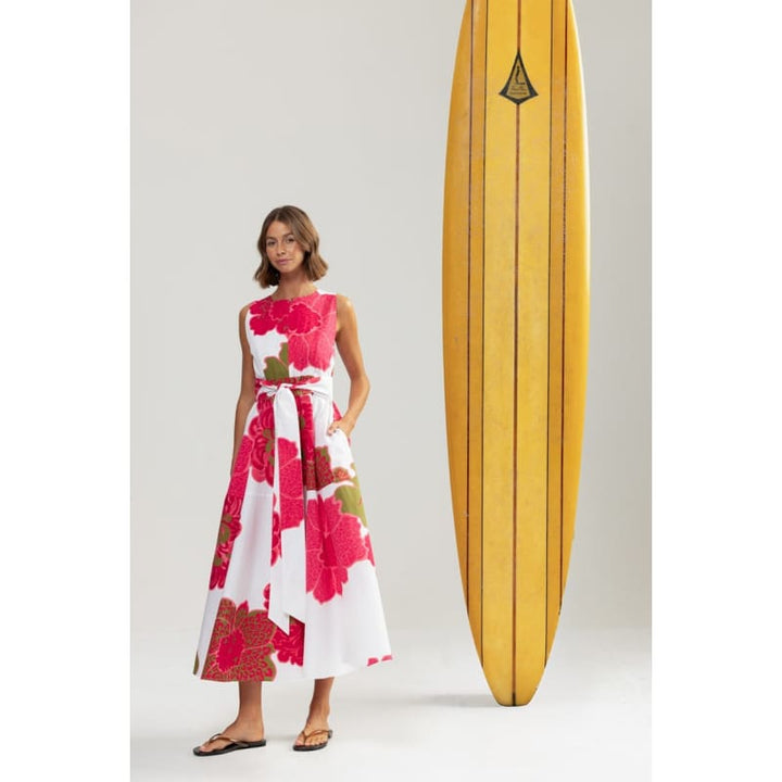 Bougainvillea Midi Dress - Dress