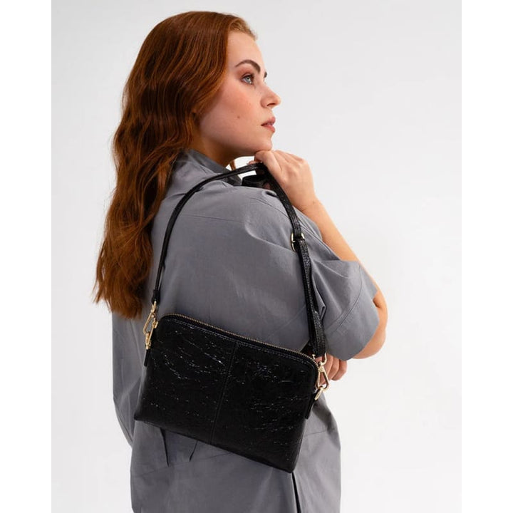 Bowery Wallet | Charcoal Crinkle - Accessories