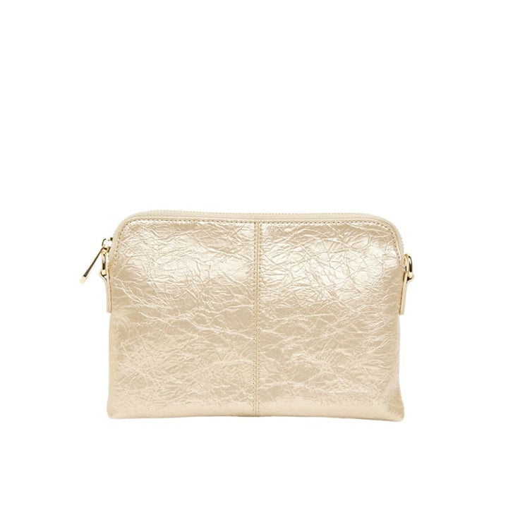 Bowery Wallet | Light Gold Crinkle - Accessories