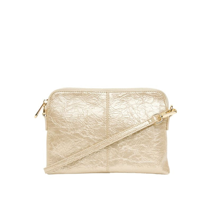 Bowery Wallet | Light Gold Crinkle - Accessories