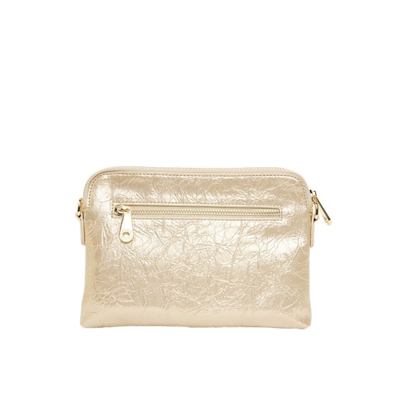 Bowery Wallet | Light Gold Crinkle - Accessories