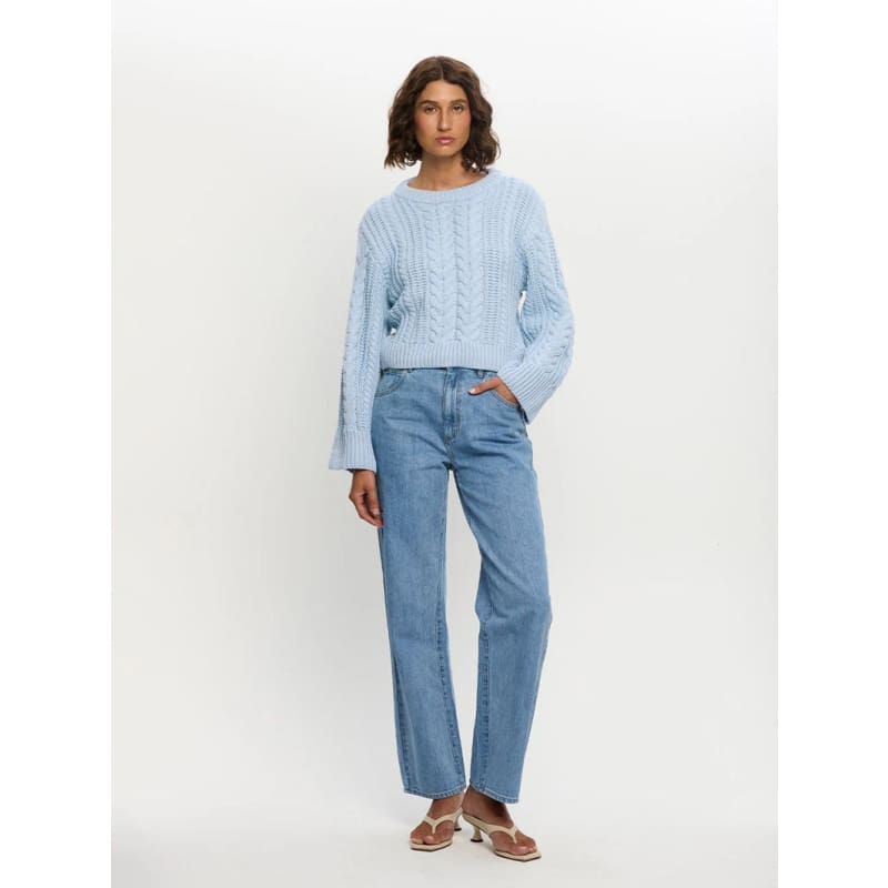 Brielle Knit | Blue - Knitwear