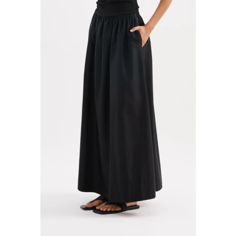 Briony Maxi Skirt | Black - Bottoms