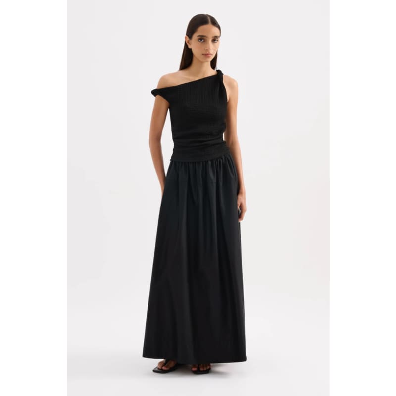 Briony Maxi Skirt | Black - Bottoms