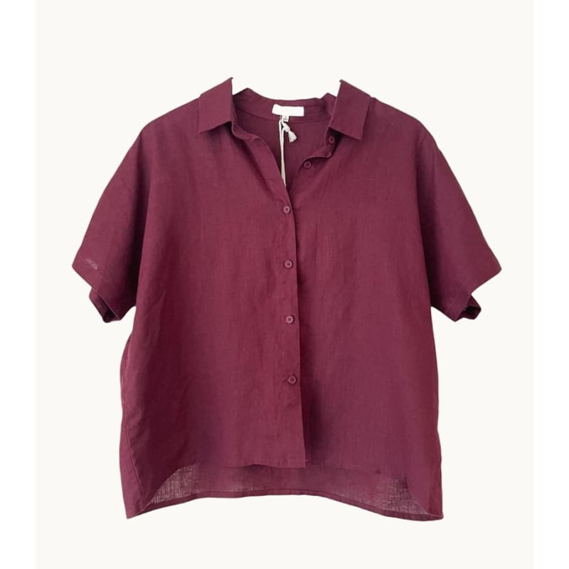 Bronte Shirt | Port - Tops