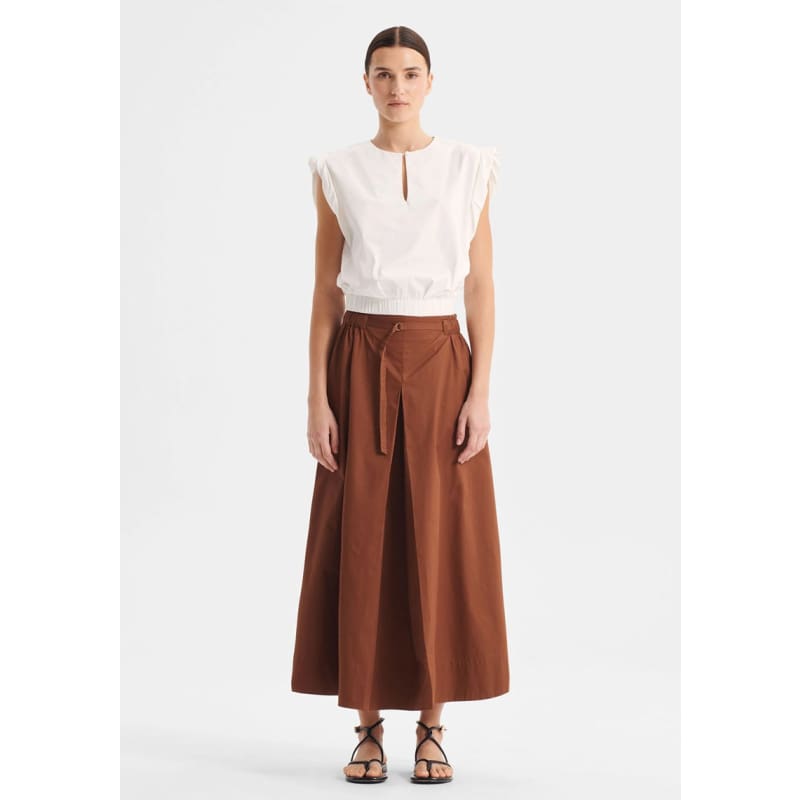 Brooks Skirt | Chocolate - Bottoms