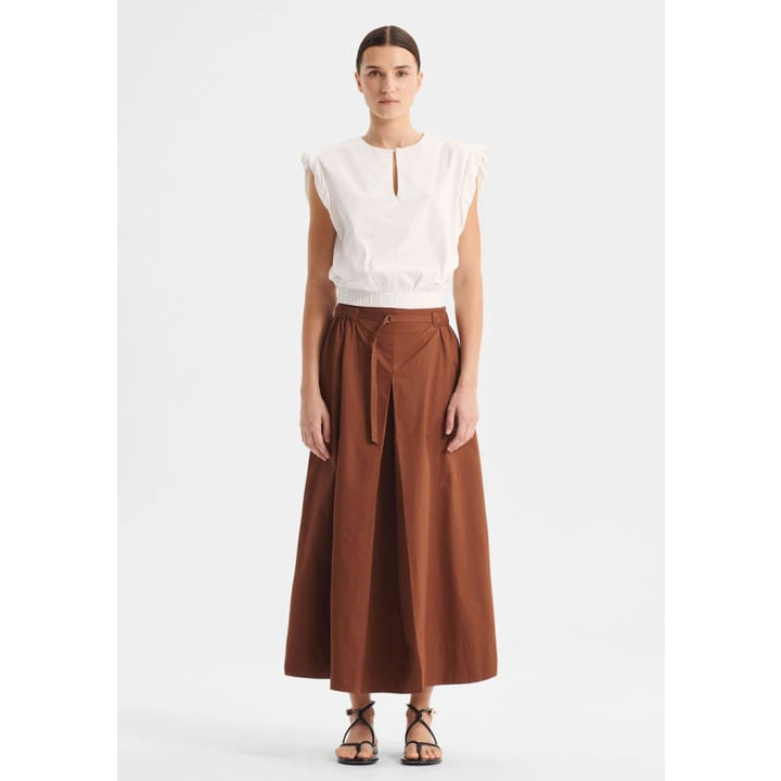 Brooks Skirt | Chocolate - Bottoms