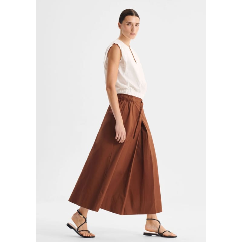Brooks Skirt | Chocolate - Bottoms
