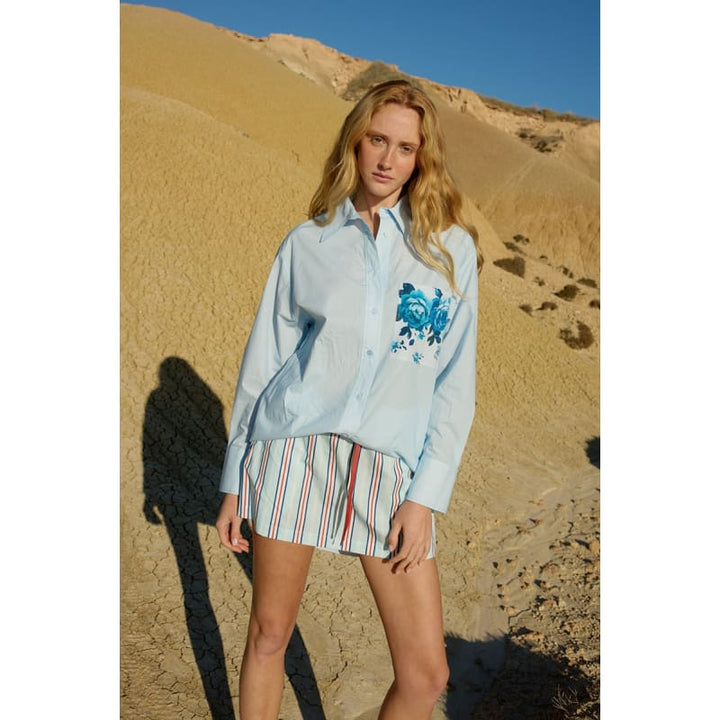 Buddy Shirt | Blithe Rose - Tops