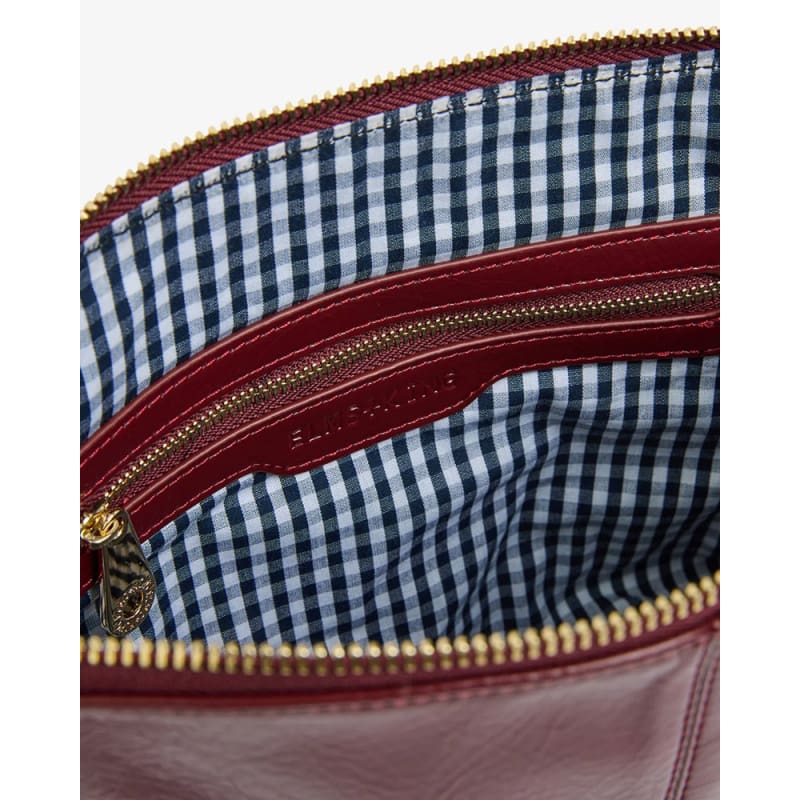 Burbank Crossbody Large | Burgundy Crinkle - Accessories
