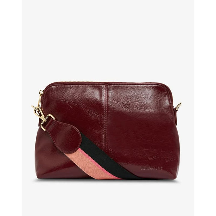 Burbank Crossbody Large | Burgundy Crinkle - Accessories