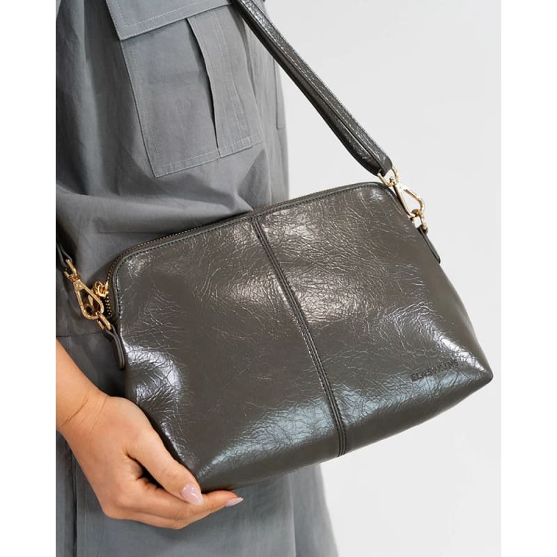 Burbank Crossbody Large | Khaki Crinkle - Accessories