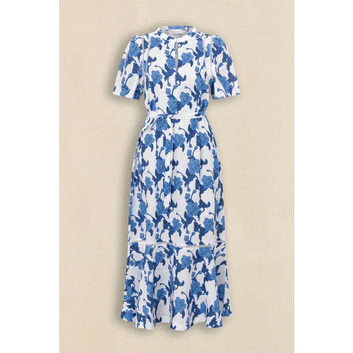 Cable Dress | Azure Bouquet - Dress