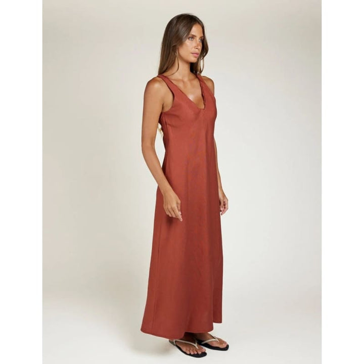 Cable Dress | Cacao - Dress