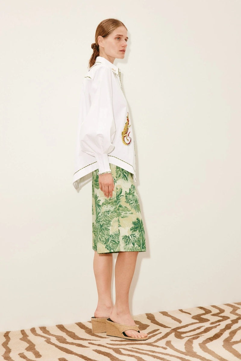 Camelia Embellished Shirt