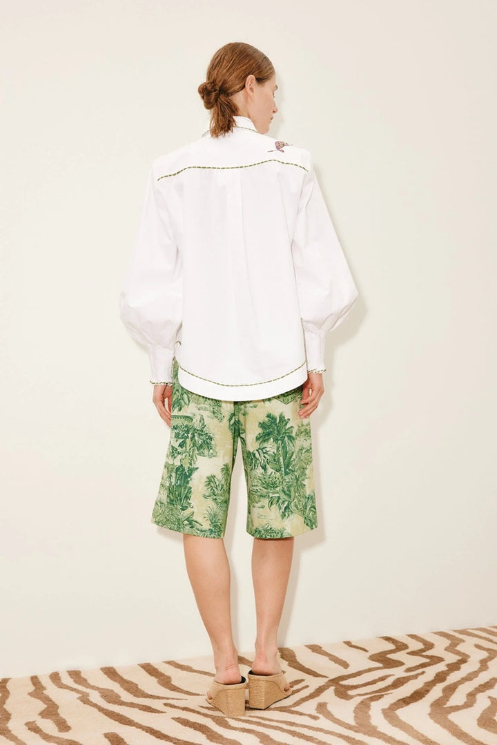 Camelia Embellished Shirt