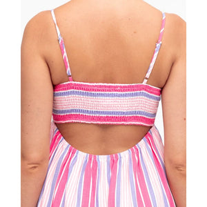 Candy Stripe Maxi Dress - Dress