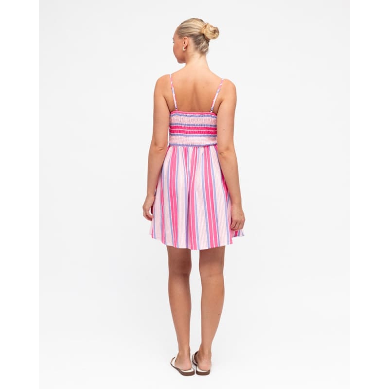 Candy Stripe Mini Dress - Dress