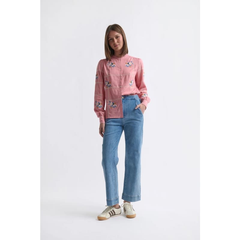 Carol Shirt | Musk Pink - Tops