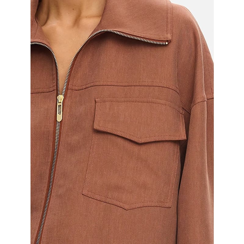 Cass Jacket | Chocolate - Jackets