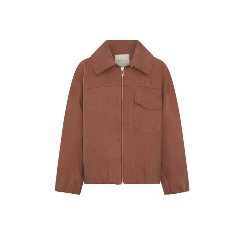 Cass Jacket | Chocolate - Jackets