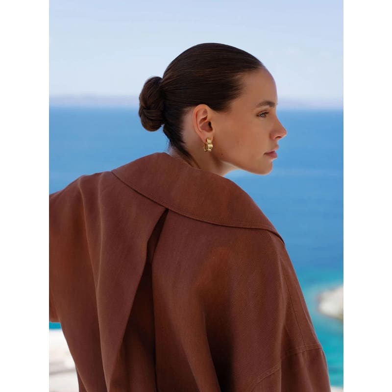 Cass Jacket | Chocolate - Jackets