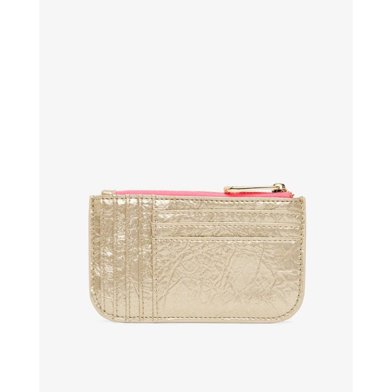Centro Wallet | Light Gold Crinkle - Accessories