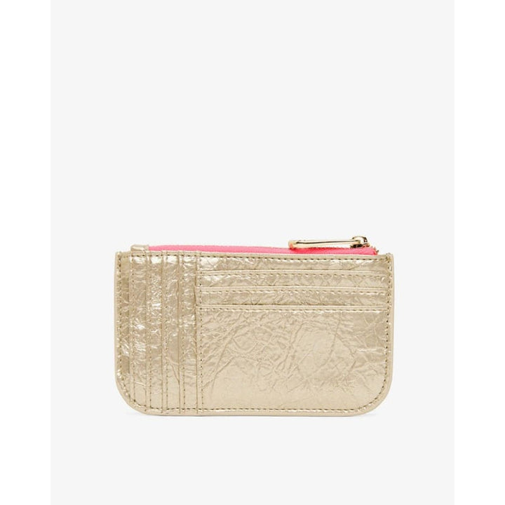 Centro Wallet | Light Gold Crinkle - Accessories