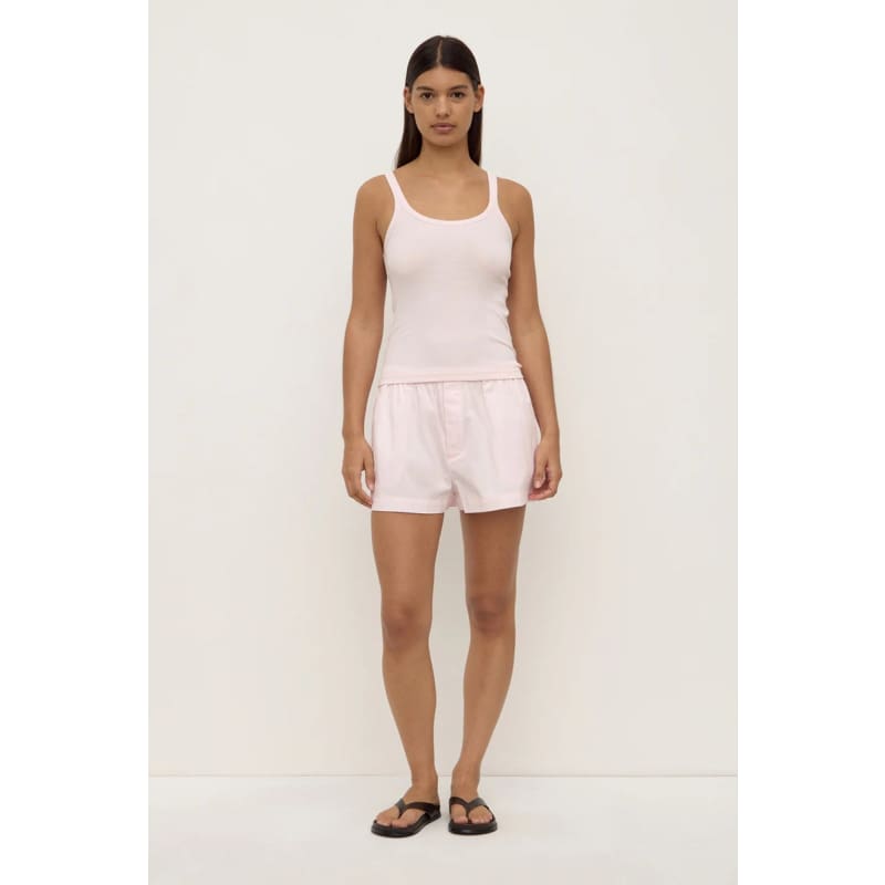 Charlie Rib Tank | Blossom - Tops