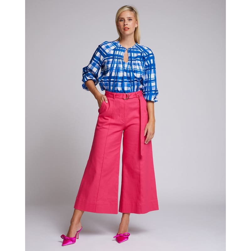 Chiara Trouser | Raspberry - Bottoms