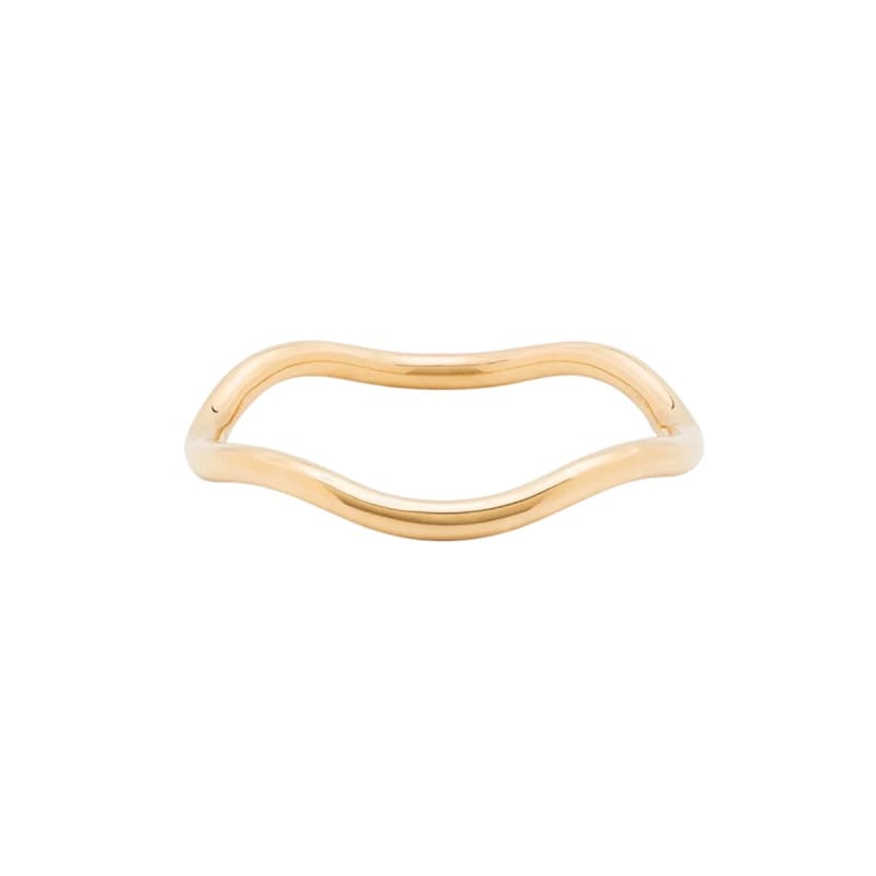 Chubby Wave Bangle - Jewellery