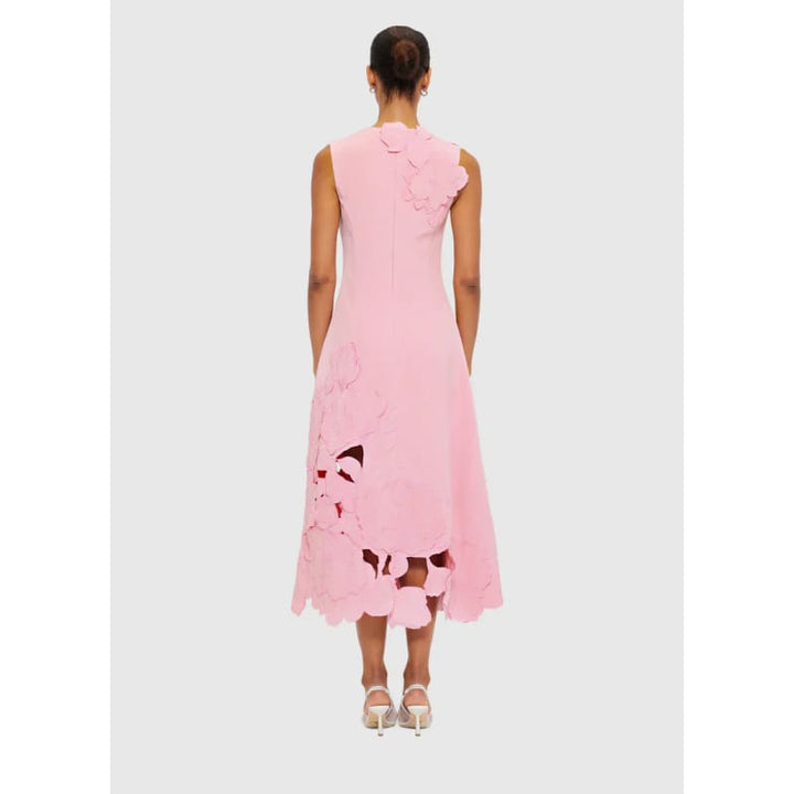 Cleo Applique Midi Dress | Flamingo - Dress