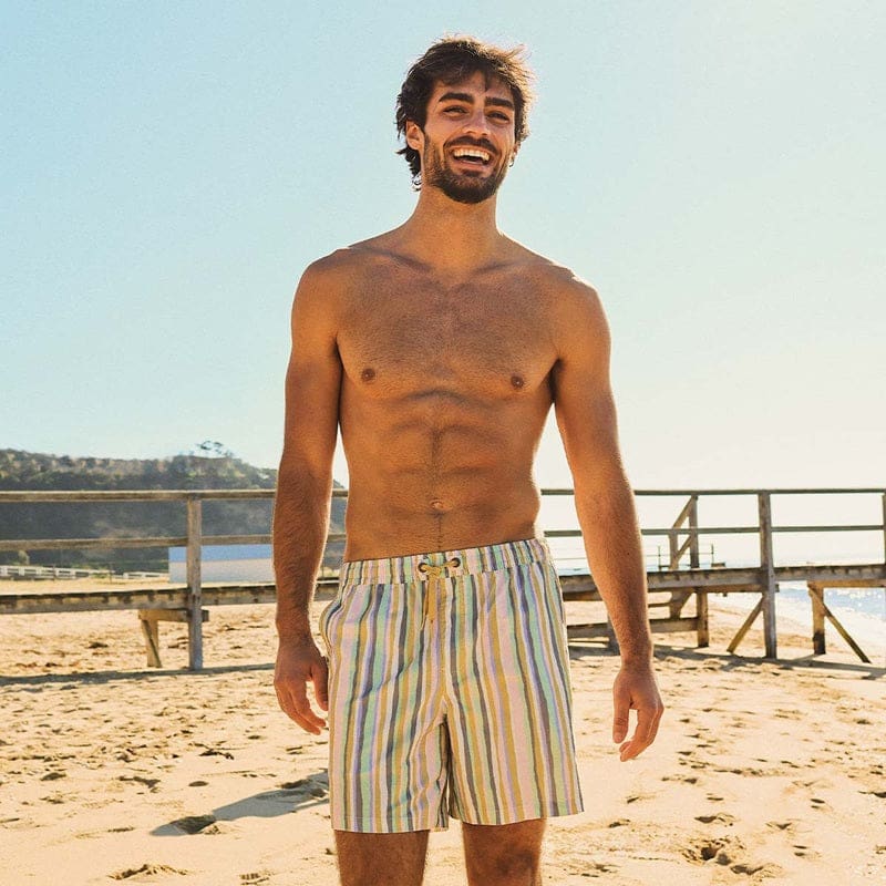 Clinkers Everyday Short | Multi Stripe - Bottoms