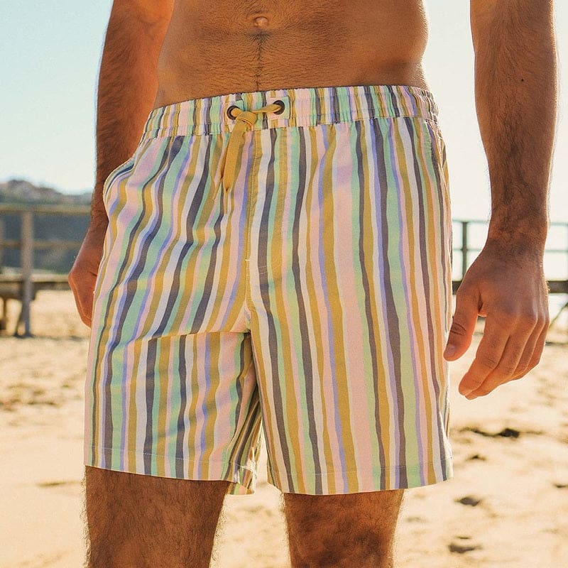Clinkers Everyday Short | Multi Stripe - Bottoms
