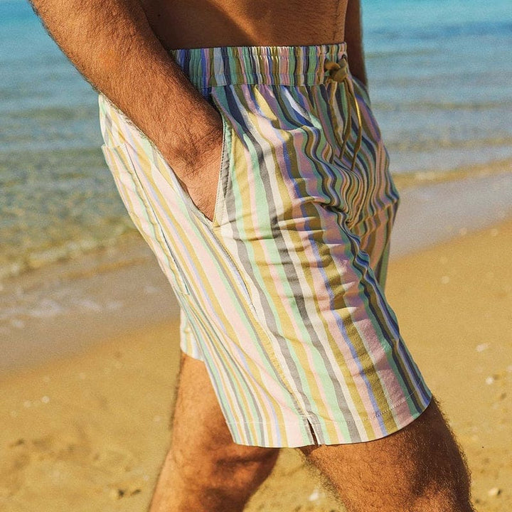 Clinkers Everyday Short | Multi Stripe - Bottoms