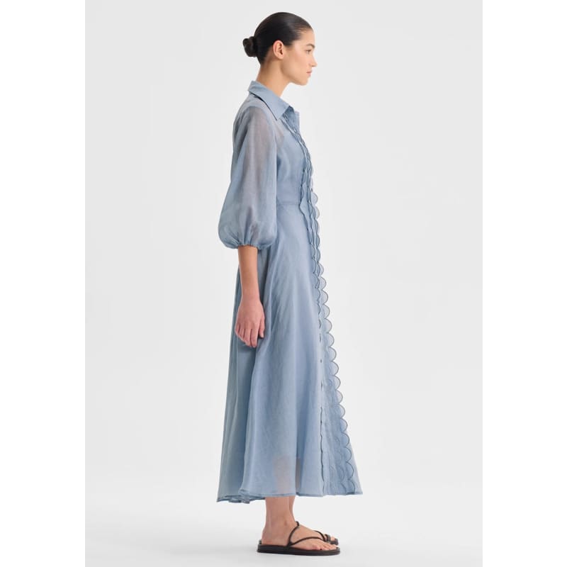 Constance Shirt Dress | Sky Dress
