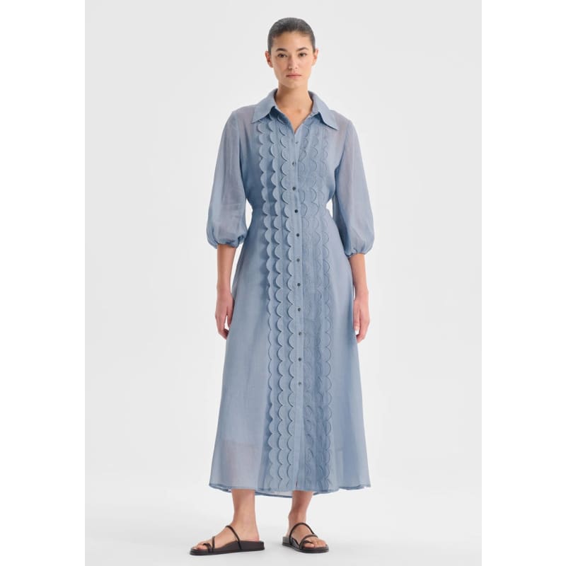 Constance Shirt Dress | Sky Dress