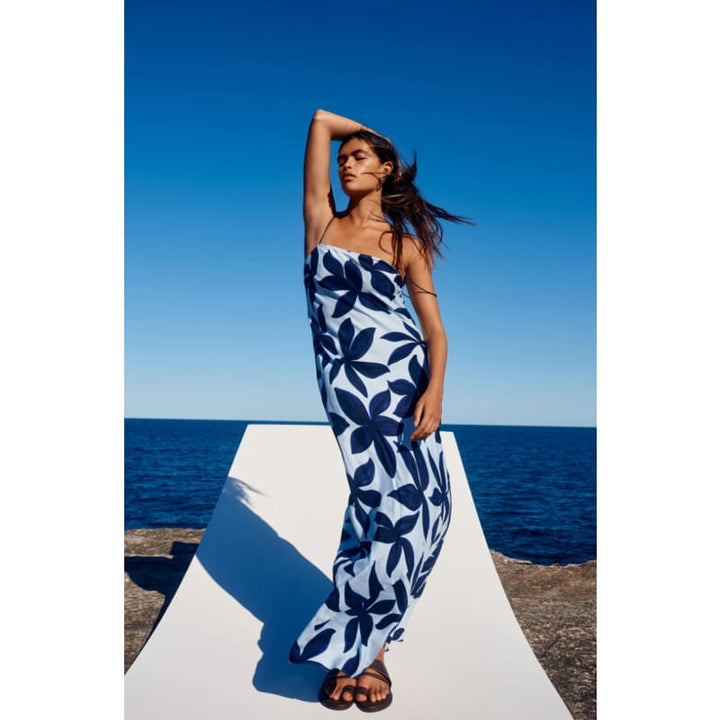 Corfu Cupro Slip Dress - Dress