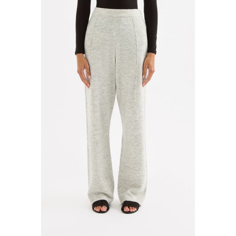 Dallas Knit Pant | Grey Marle - Bottoms