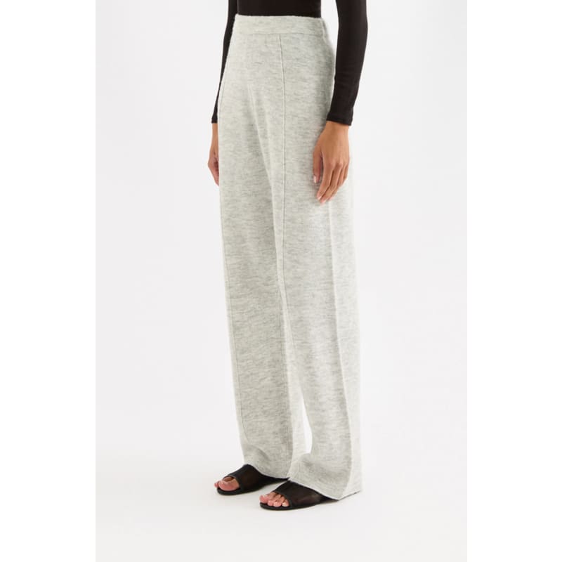 Dallas Knit Pant | Grey Marle - Bottoms