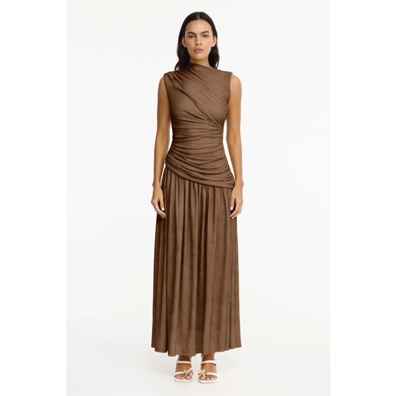 Deanhill Maxi Dress | Sepia - Dress