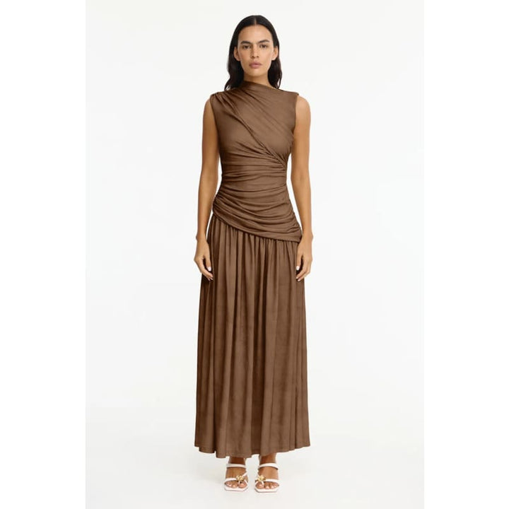 Deanhill Maxi Dress | Sepia - Dress