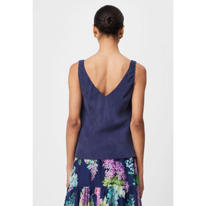 Delray Reversible V Neck Cami - Tops