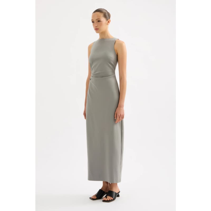 Delyse Maxi Dress | Smoke - Dress