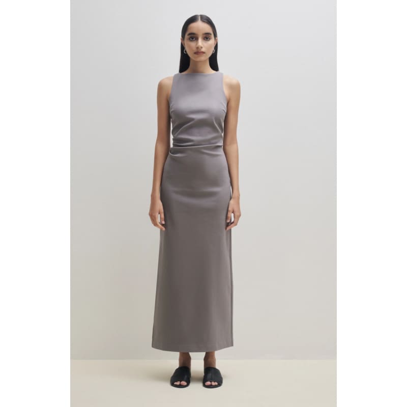 Delyse Maxi Dress | Smoke - Dress