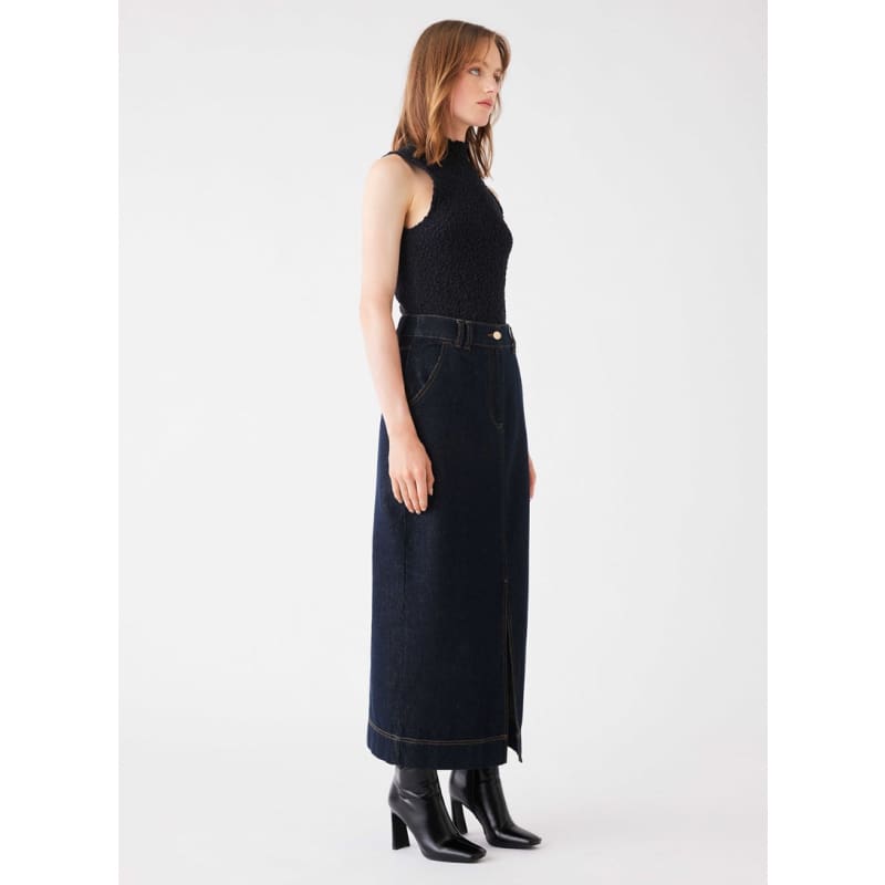 Discovery Denim Skirt | Midnight - Bottoms