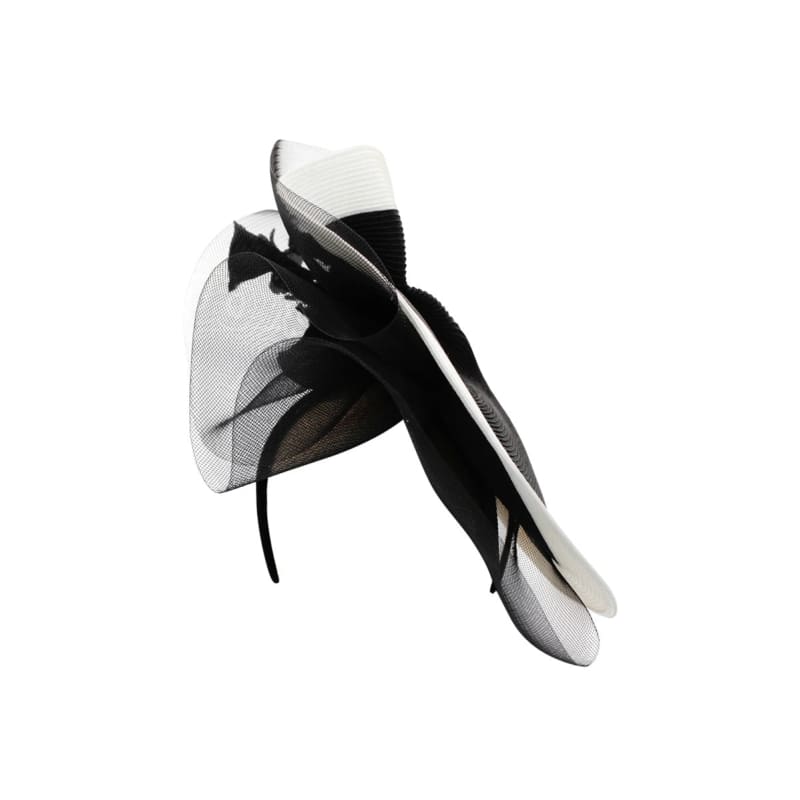 Drew Fascinator | Black Ivory - Accessories