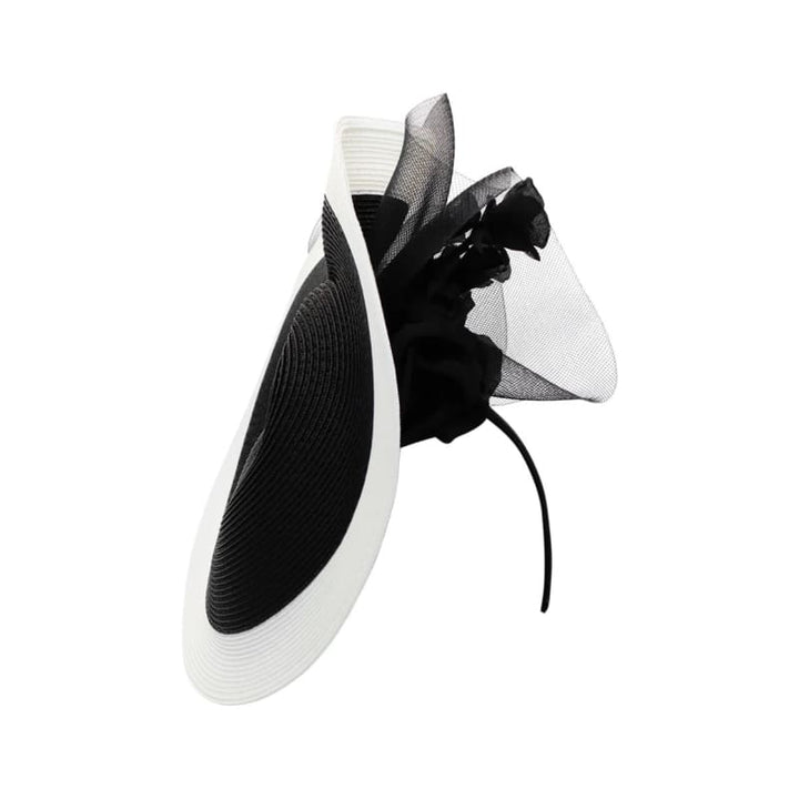 Drew Fascinator | Black Ivory - Accessories